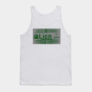 Lion Street, Rancho Cucamonga, California by Mistah Wilson Tank Top